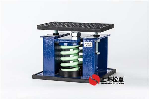 橡胶减震器安装立式水泵机组时的应用